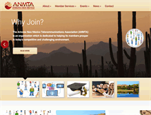 Tablet Screenshot of anmta.org